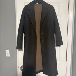 Brown Overcoat trench overcoat